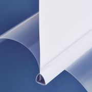 齐心Q310（白色）A4抽杆夹/报告夹/拉杆文件夹 可夹50张