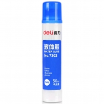 得力7302 液体胶水（胶头）50ml