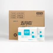 五月花A181200 擦手纸 超韧感双层200张 20包整箱