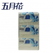 五月花A1983N0 塑包抽纸 双层200抽(小幅) 3包/提 72包整箱