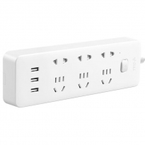 公牛GN-UUB126电源插线板 新国标六位总控 带USB 3米