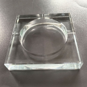 水晶玻璃烟灰缸 方形145mm*145mm