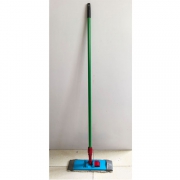 40cm平板拖把套装+10条布套（灰螺纹款）