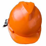 安全帽 ABS螺旋款 橙色 高玛