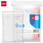 7号自封袋 100个/包 得力3026