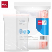 8号自封袋 100只/包 得力3027