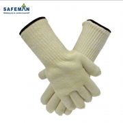 针织耐高温防割手套-36cm300度 君御SF7103