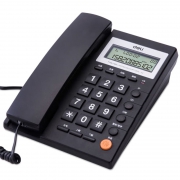 电话机（黑色）得力785