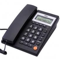 电话机（黑色）得力785