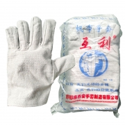 加厚双层帆布手套 加密12线