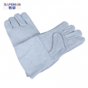 双层加厚牛皮电焊手套 35cm防火线 君御2112