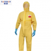连体化学防护服（黄色）君御GAJ3000