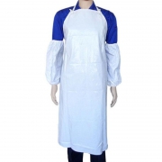 PVC白色耐油围裙