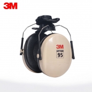 3M H6PE3隔音耳罩（挂式）适配安全帽