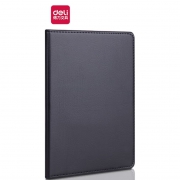 得力7901皮面笔记本80页 25K（205*143mm）