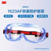 3M1623AF护目镜 防雾防化