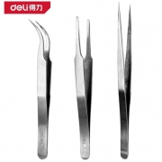 镊子三件套 得力工具DL396003B