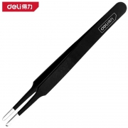 平头镊子（120mm）得力工具DL396102