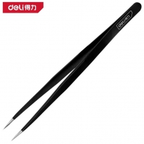 尖头镊子（140mm）得力工具DL396101