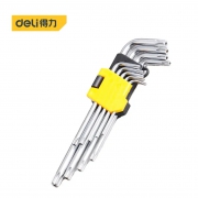 花型内六角扳手 9件套 得力工具DL3091
